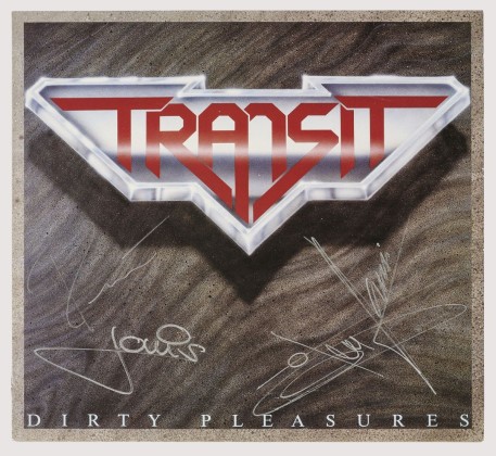 Schallplatte «DIRTY PLEASURES» der Amriswiler Hard-Rock-Band Transit (1982–2001)